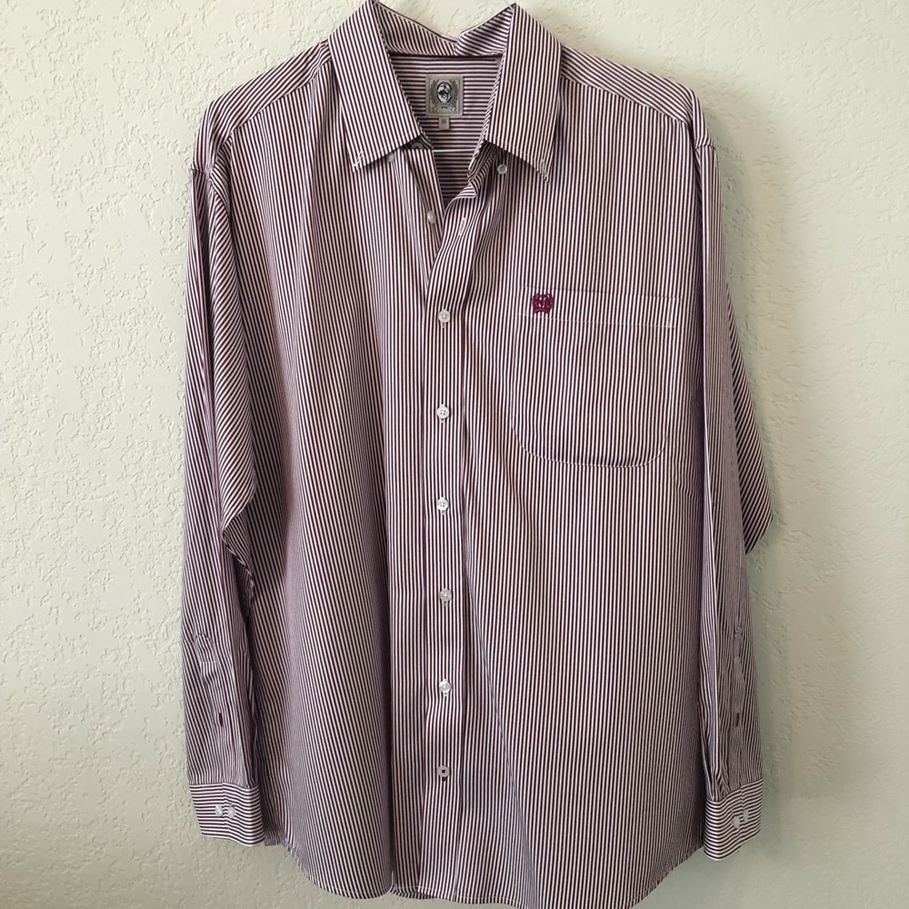 Cinch Long Sleeve Button Down Shirt